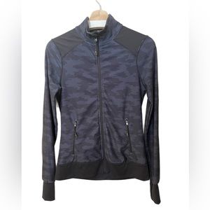 Kyodan Zip Up Jacket Navy Blue Camo XS